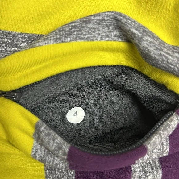 Lululemon Athletica striped long sleeve top size 4 - Picture 6 of 9